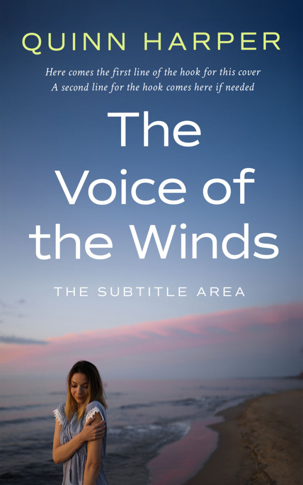 Front view of Blue Bayoux #35563 - Premade Romance Book Cover