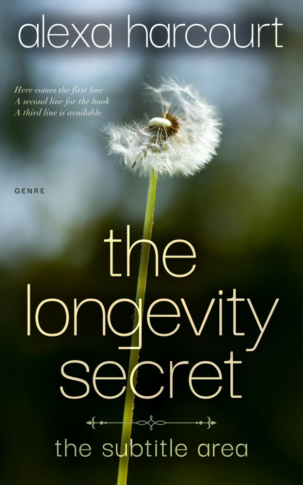 Front view of Hunter Green #35700 - Premade Nature Book Cover | BookCoverZone*