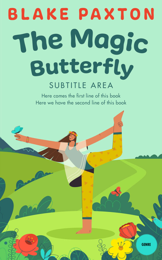 Front view of Padua #50012 - Premade Health & Mind & Body Book Cover