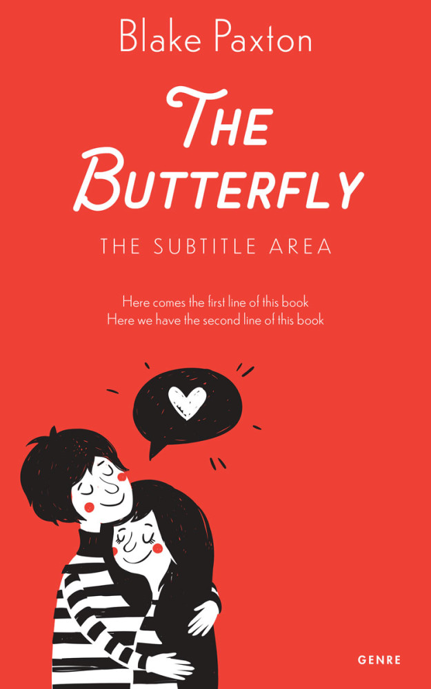 Front view of Cinnabar #50034 - Premade Romance Book Cover