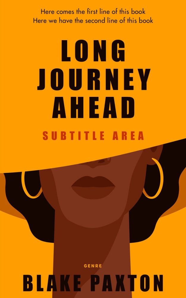 Front view of California #50058 - Premade Teen & Young Adult Book Cover | BookCoverZone