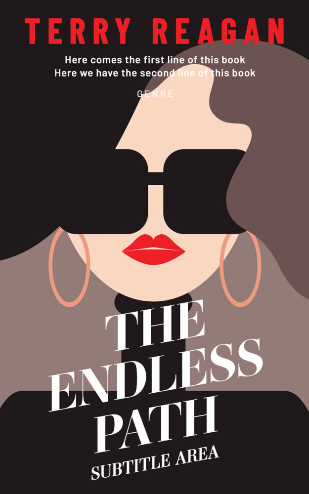 Front view of Mine Shaft #50097 - Premade Chick Lit Book Cover