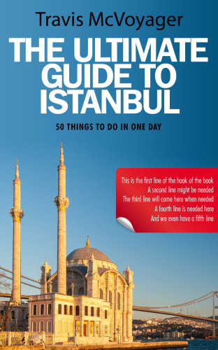 3D mockup of Steel Blue #93 - Premade Travel Book Cover