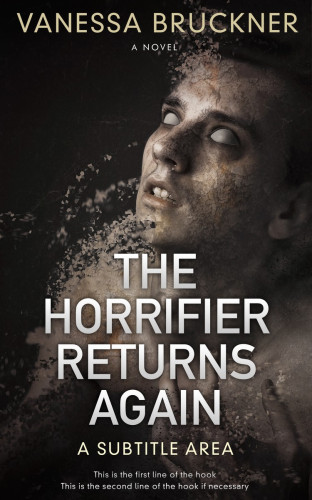 3D mockup of Cod Gray #0269 - Premade Horror Book Cover | BookCoverZone