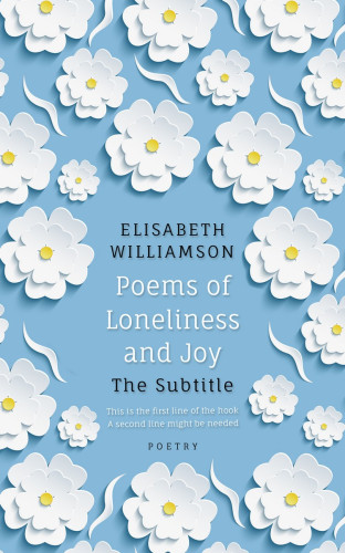 3D mockup of Half Baked #0564 - Premade Poetry Book Cover | BookCoverZone