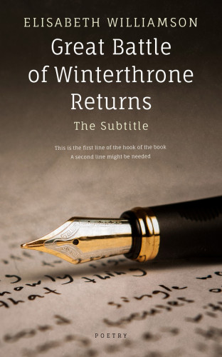 3D mockup of Sand Dune #572 - Premade Poetry Book Cover