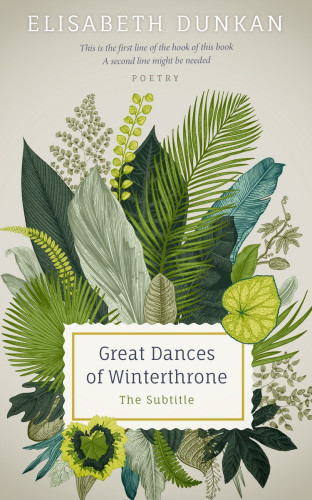 3D mockup of Moon Mist #578 - Premade Poetry Book Cover