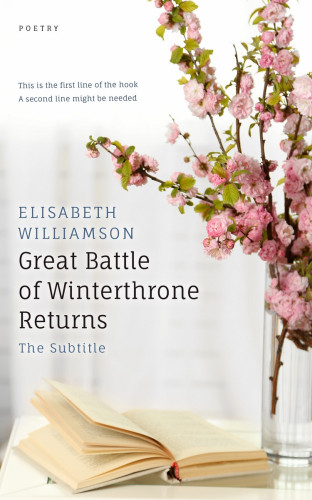 3D mockup of Pearl Bush #579 - Premade Poetry Book Cover