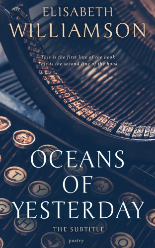 3D mockup of Cloud Burst #0603 - Premade Poetry Book Cover | BookCoverZone