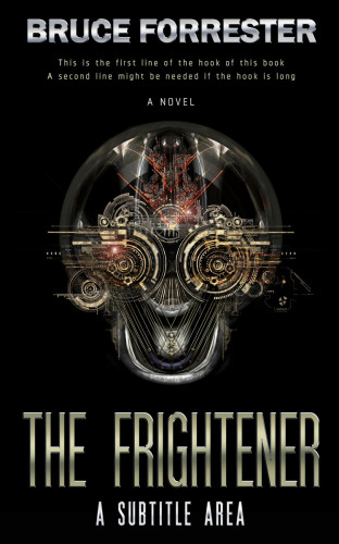 3D mockup of Heathered Gray #638 - Premade Science Fiction Book Cover