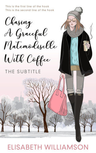 3D mockup of Cocoa Brown #651 - Premade Travel Book Cover