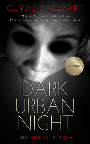 3D mockup of Cod Gray #791 - Premade Horror Book Cover