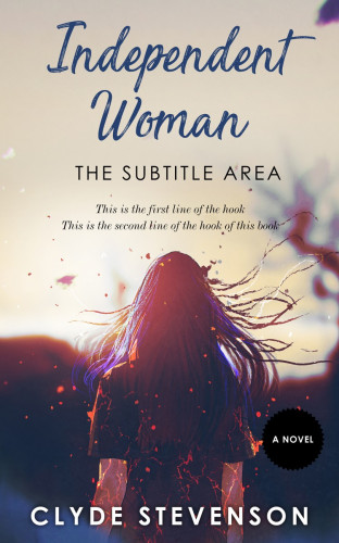 3D mockup of Ebony Clay #874 - Premade Teen & Young Adult Book Cover