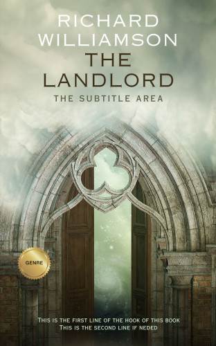 3D mockup of Eagle #1021 - Premade Fantasy Book Cover