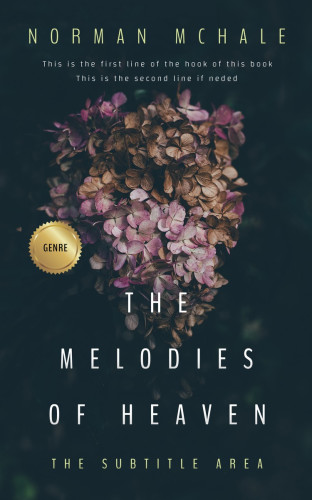 3D mockup of Ebony Clay #1041 - Premade Poetry Book Cover | BookCoverZone