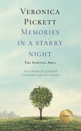 3D mockup of Sea Mist #1143 - Premade Abstract Book Cover