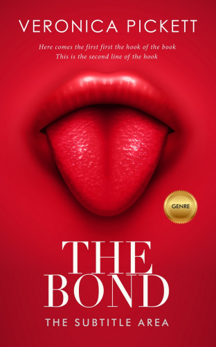 3D mockup of Shiraz #1181 - Premade Abstract Book Cover