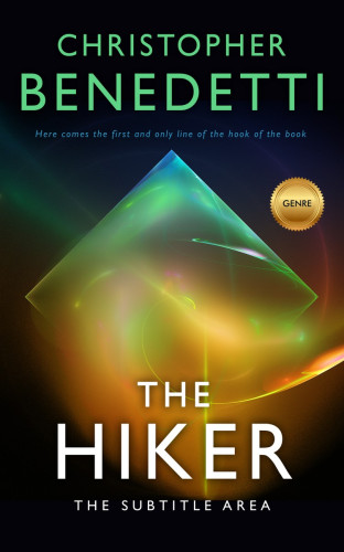 3D mockup of Alpine #1241 - Premade Abstract Book Cover