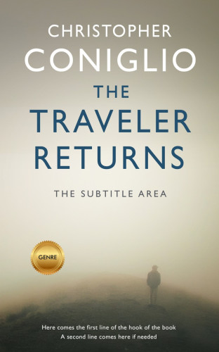 3D mockup of Foggy Gray #1254 - Premade Mystery & Thriller & Suspense Book Cover