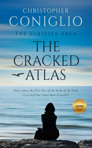 3D mockup of Glacier #1271 - Premade Mystery & Thriller & Suspense Book Cover