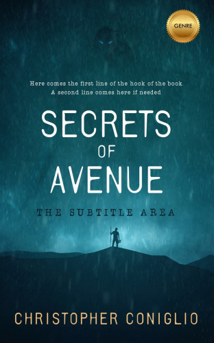 3D mockup of Eden #1303 - Premade Historical Book Cover