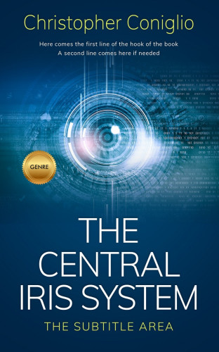 3D mockup of Blue Whale #1322 - Premade Business Book Cover