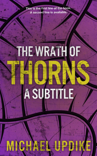 3D mockup of Cosmic #1348 - Premade Abstract Book Cover