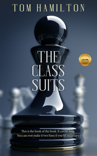 3D mockup of Ebony Clay #1366 - Premade Business Book Cover