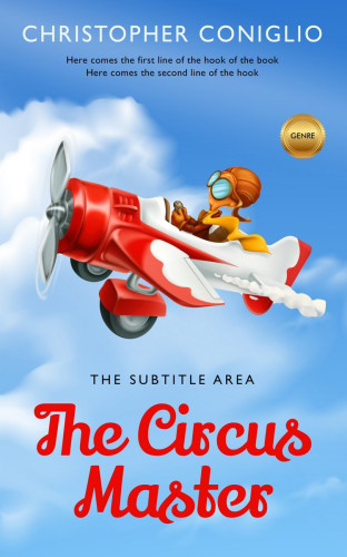 3D mockup of Seagull #1371 - Premade Travel Book Cover