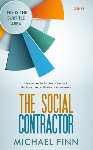 3D mockup of Mystic #1407 - Premade Abstract Book Cover