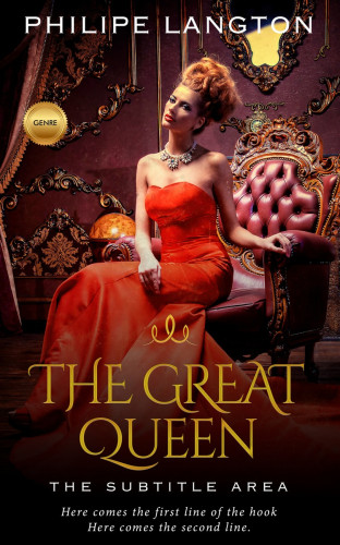 3D mockup of Raw Sienna #1428 - Premade Romance Book Cover