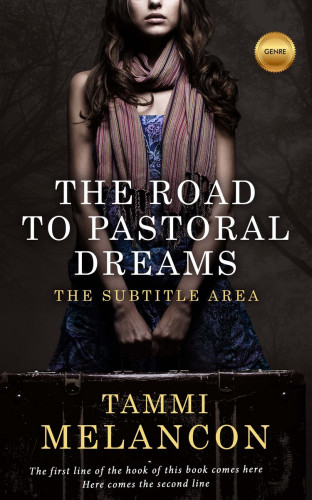 3D mockup of Cod Gray #1523 - Premade Travel Book Cover