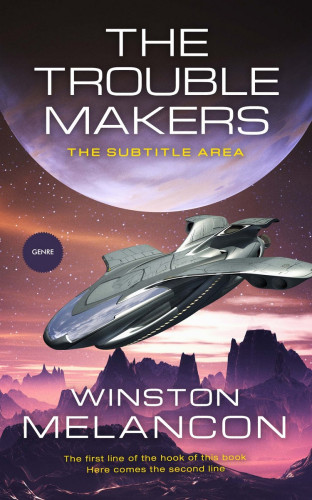 3D mockup of Blackcurrant #1538 - Premade Science Fiction Book Cover