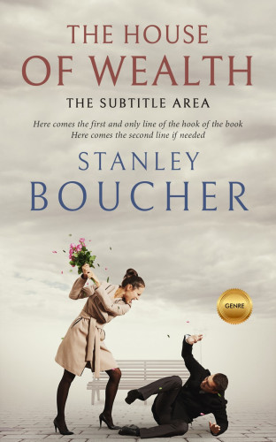 3D mockup of Swirl #1560 - Premade Romance Book Cover