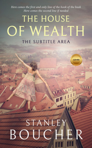 3D mockup of Pharlap #1564 - Premade Literary Fiction Book Cover