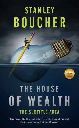 3D mockup of Mirage #1568 - Premade Business Book Cover