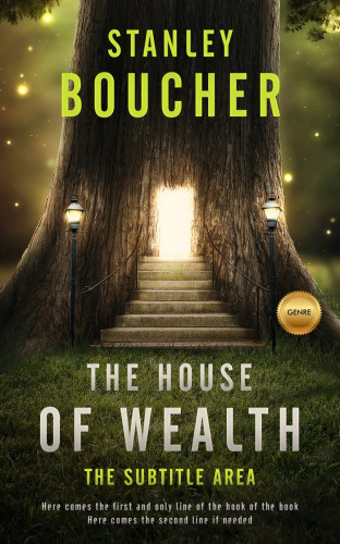 3D mockup of Oil #1569 - Premade Fantasy Book Cover