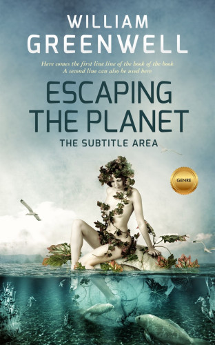 3D mockup of Powder Ash #1627 - Premade Fantasy Book Cover