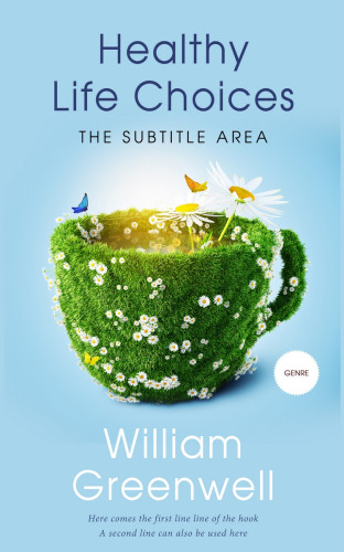 3D mockup of Blizzard Blue #1641 - Premade Health & Dieting & Fitness Book Cover