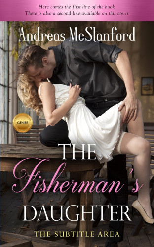 3D mockup of Cocoa Brown #1682 - Premade Romance Book Cover