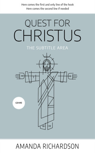 3D mockup of Tower Gray #1787 - Premade Religion & Spirituality Book Cover