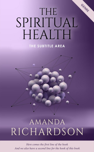 3D mockup of Smoky #1810 - Premade Abstract Book Cover