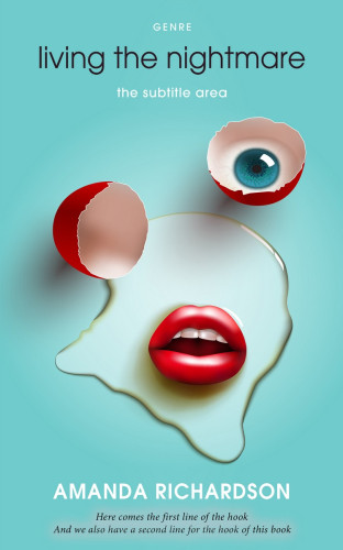 3D mockup of Half Baked #1815 - Premade Surreal Book Cover