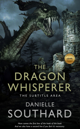 3D mockup of Woodsmoke #1861 - Premade Fantasy Book Cover