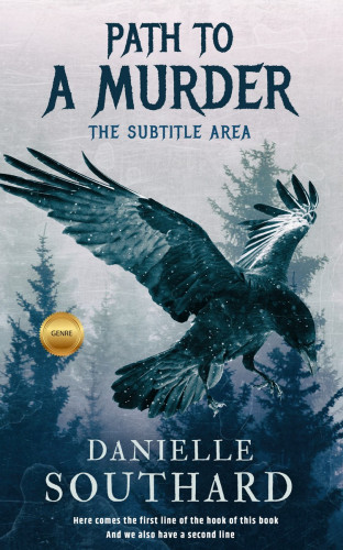 3D mockup of Pale Slate #1891 - Premade Horror Book Cover