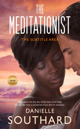 3D mockup of English Walnut #1897 - Premade Romance Book Cover