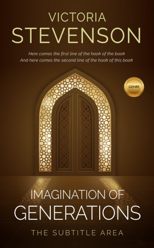 3D mockup of Deep Oak #1901 - Premade Religion & Spirituality Book Cover