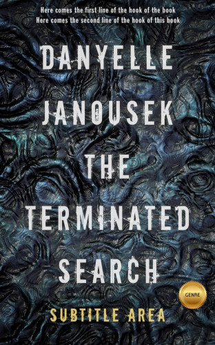 3D mockup of Shark #1978 - Premade Abstract Book Cover