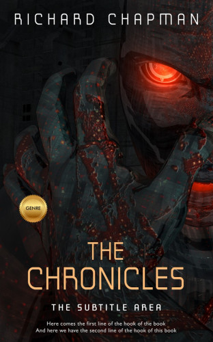 3D mockup of Cod Gray #2019 - Premade Science Fiction Book Cover