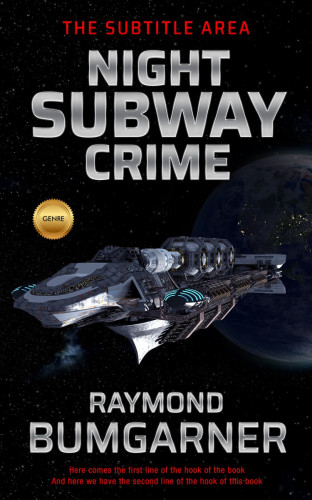 3D mockup of Silk #2124 - Premade Science Fiction Book Cover